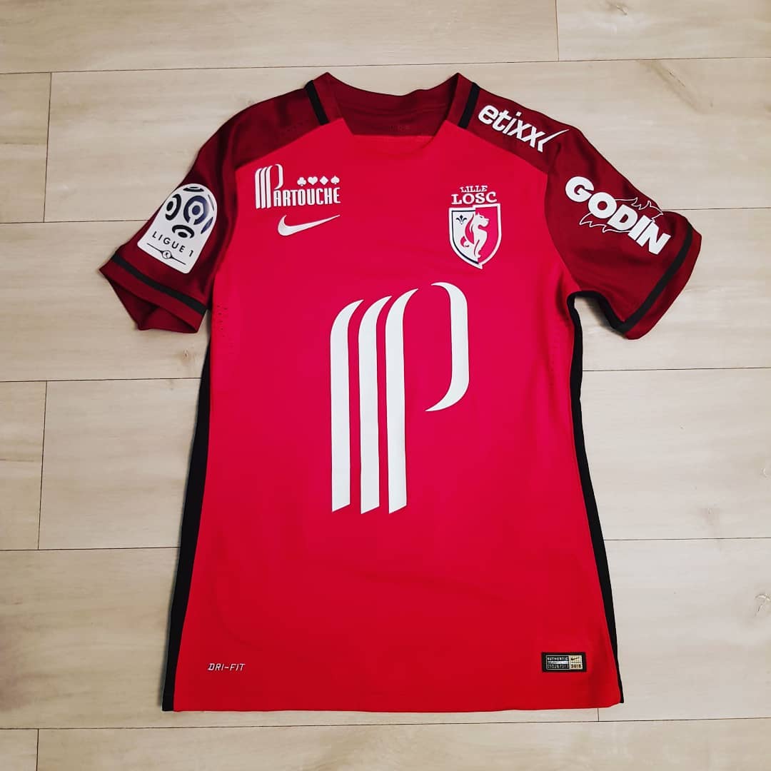 Lille 2015-2016 Home Boufal #7