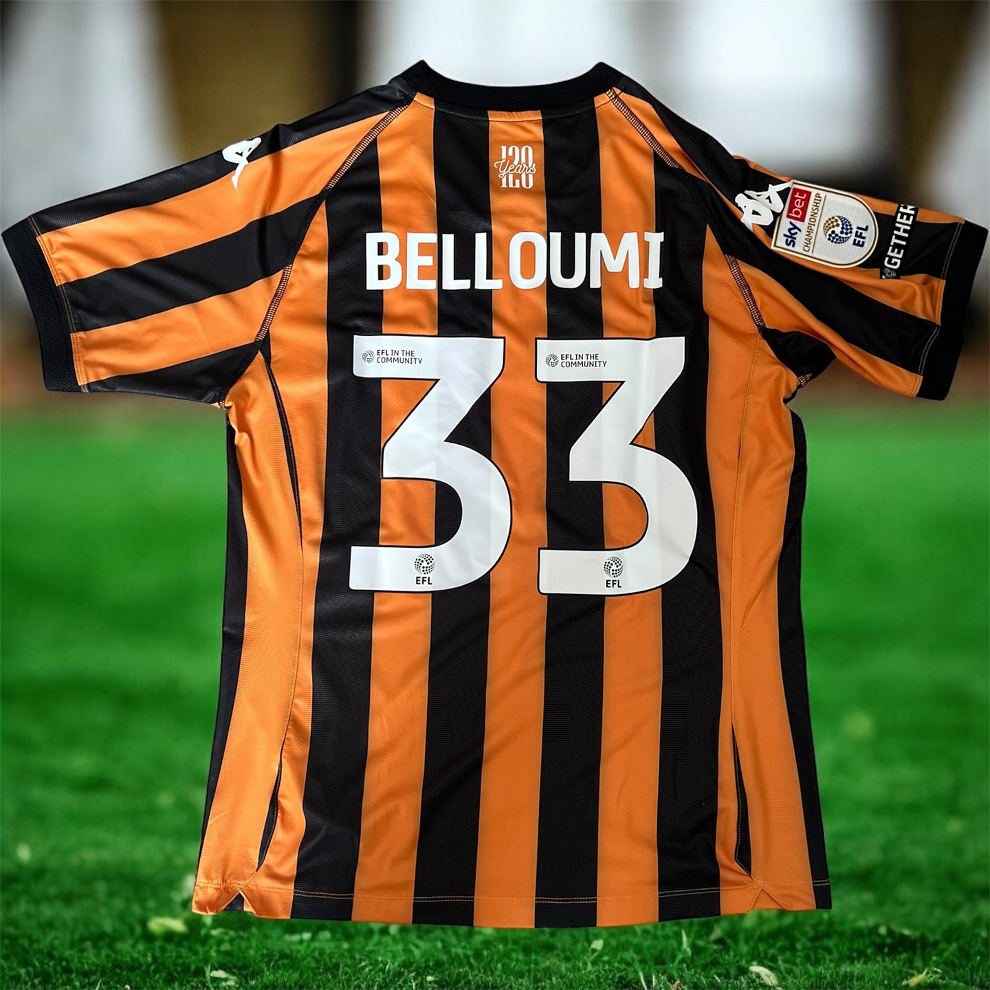 Hull City 2024-2025 Home Store Version Kappa - YourFootballShirt - Photo 1