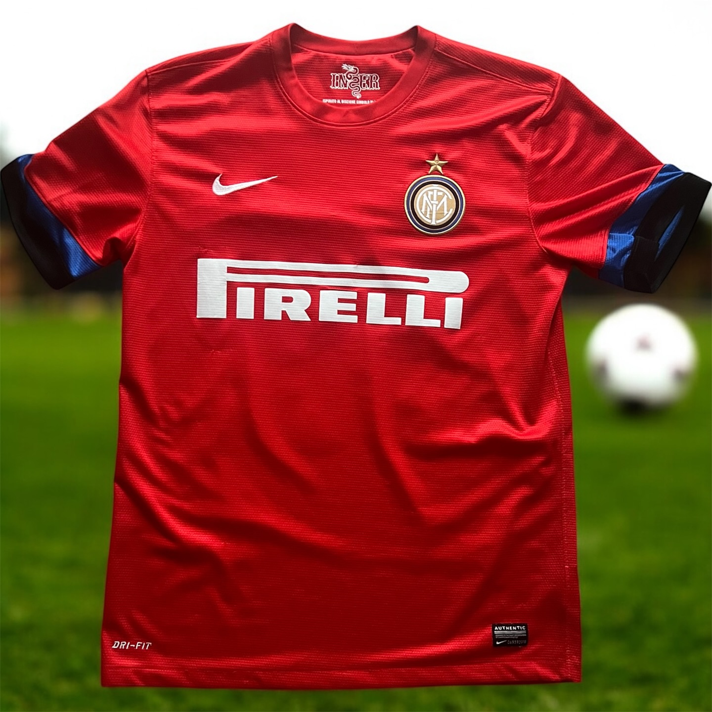 Inter Milan 2012-2013 Away Store Version Nike - YourFootballShirt - Photo 1