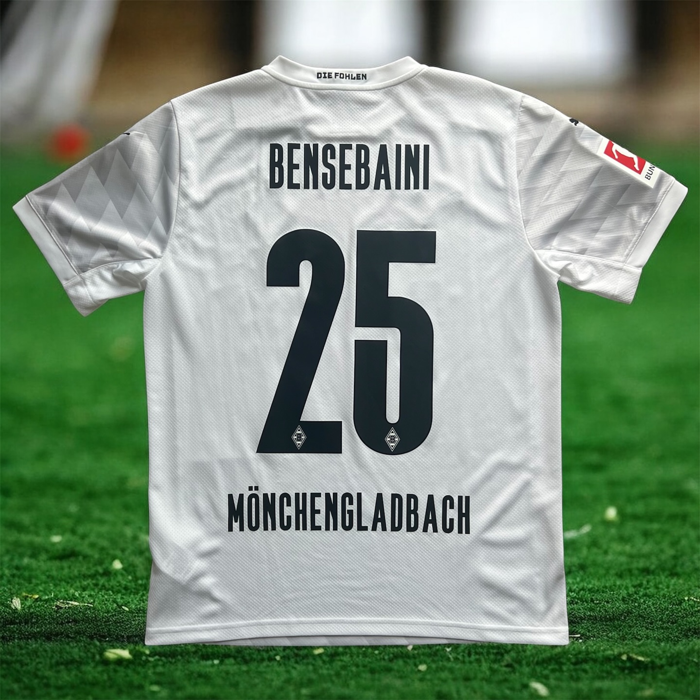 Borussia Mönchengladbach 2020-2021 Home Store Version Puma Bensebaini - YourFootballShirt - Photo 1