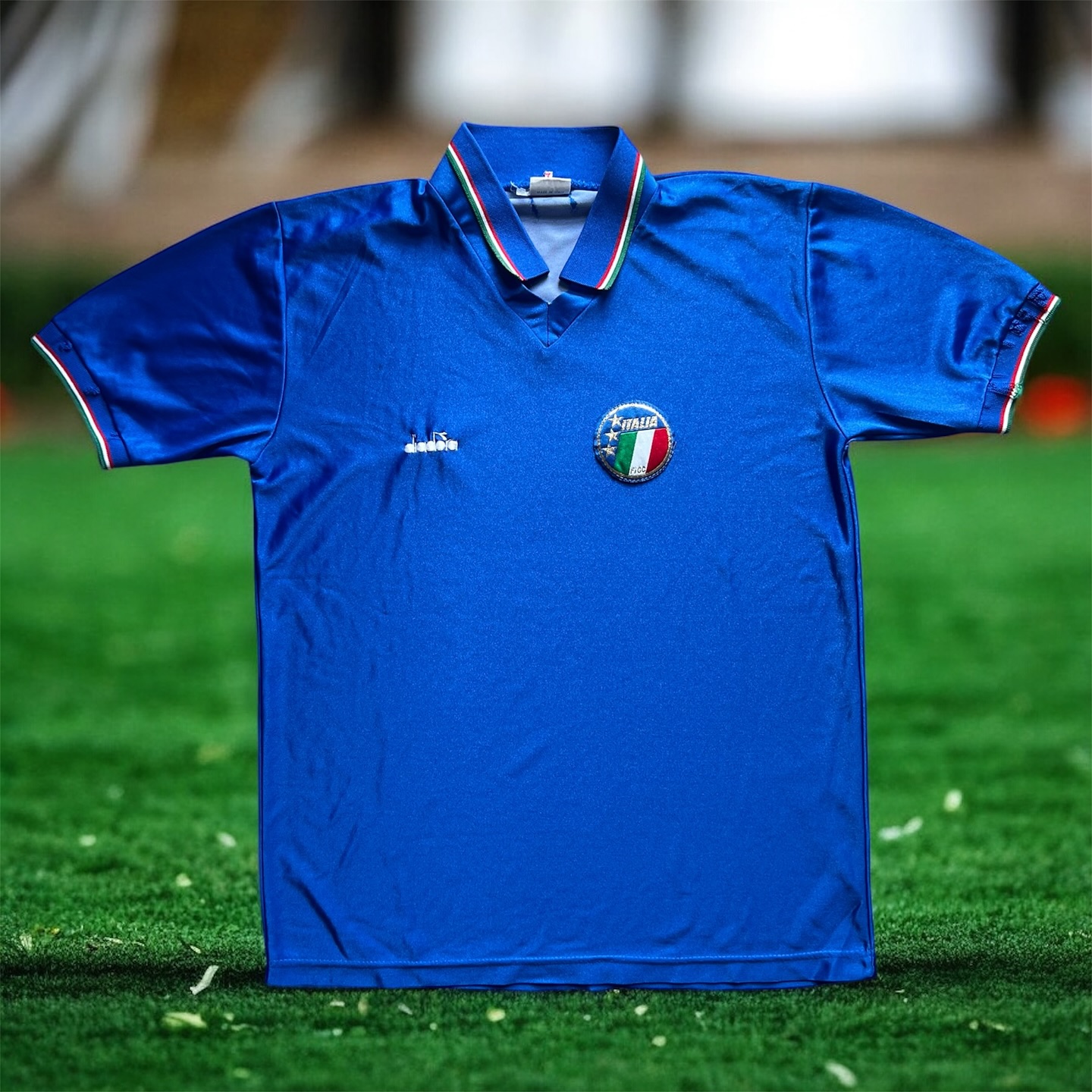 Italy 1990-1991 Home Store Version Diadora - YourFootballShirt - Photo 1