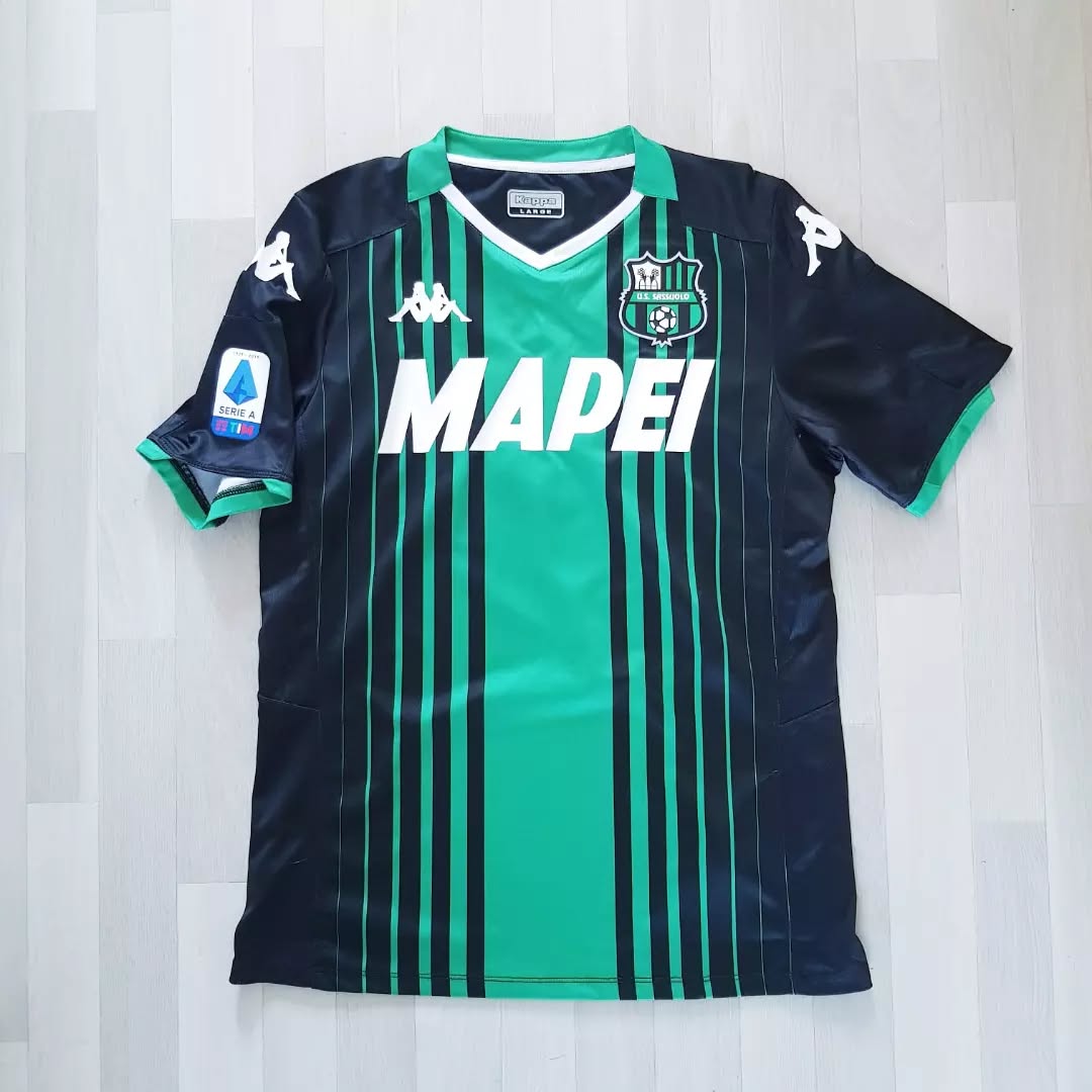 US Sassuolo 2019-2020 Home Store Version Kappa - YourFootballShirt - Photo 1