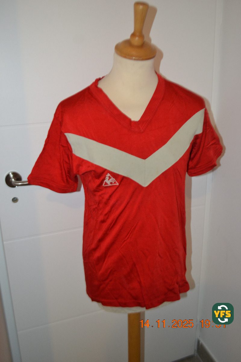 Girondins de Bordeaux 1974-1975 Home Match Worn Le Coq Sportif - YourFootballShirt - Photo 1