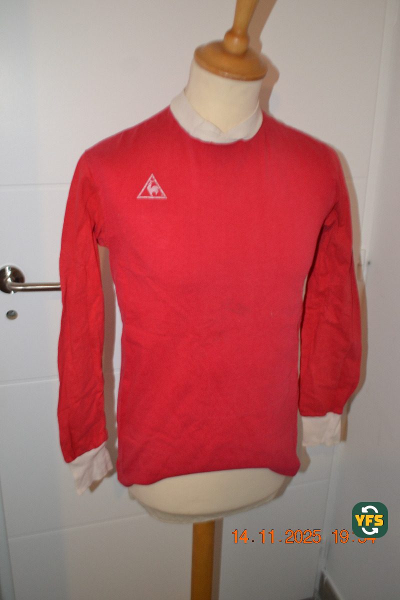 Girondins de Bordeaux 1965-1966 Goalkeeper Match Worn Le Coq Sportif - YourFootballShirt - Photo 1