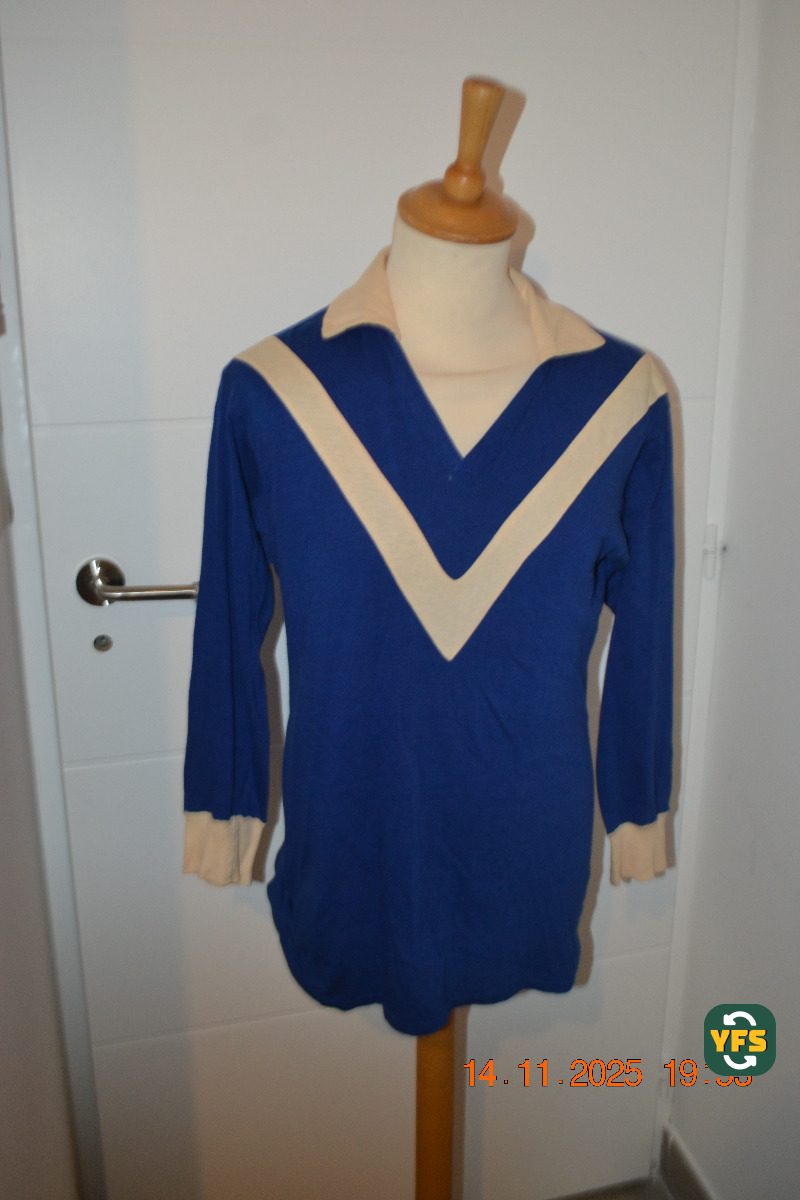 Girondins de Bordeaux 1959-1960 Home Match Worn aucune - YourFootballShirt - Photo 1