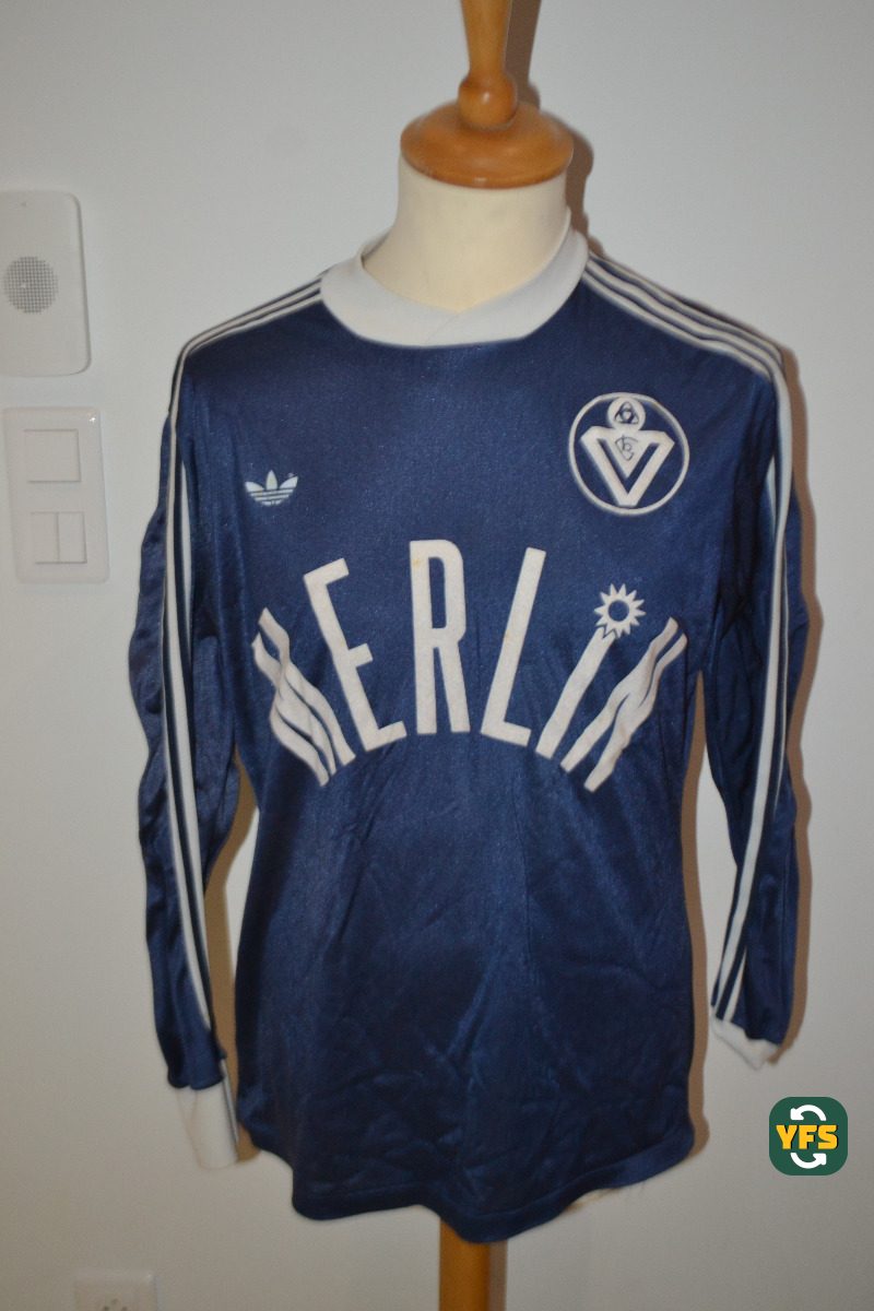 Girondins de Bordeaux 1979-1980 Home Match Worn Adidas - YourFootballShirt - Photo 1