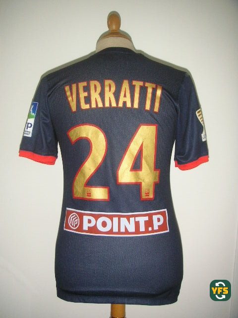 PSG 2013-2014 Home Match Worn Nike - YourFootballShirt - Photo 1