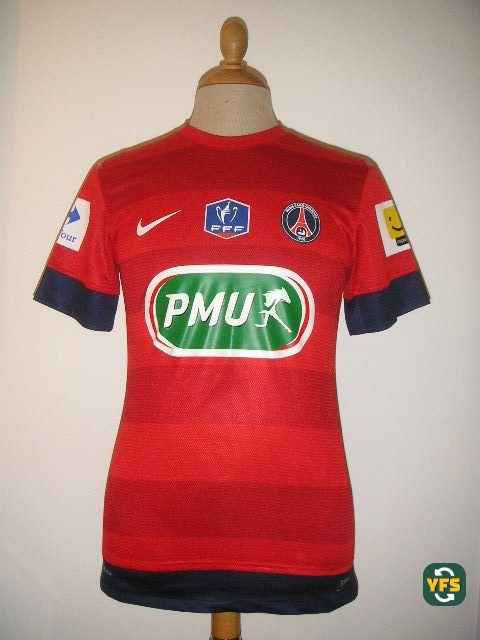 PSG 2012-2013 Third Match Worn Nike - YourFootballShirt - Photo 1