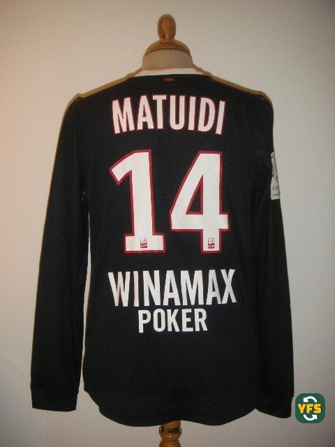 PSG 2011-2012 Home Match Worn Nike - YourFootballShirt - Photo 1
