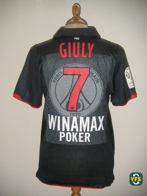 PSG 2010-2011 Home Match Worn Nike - YourFootballShirt - Photo 1