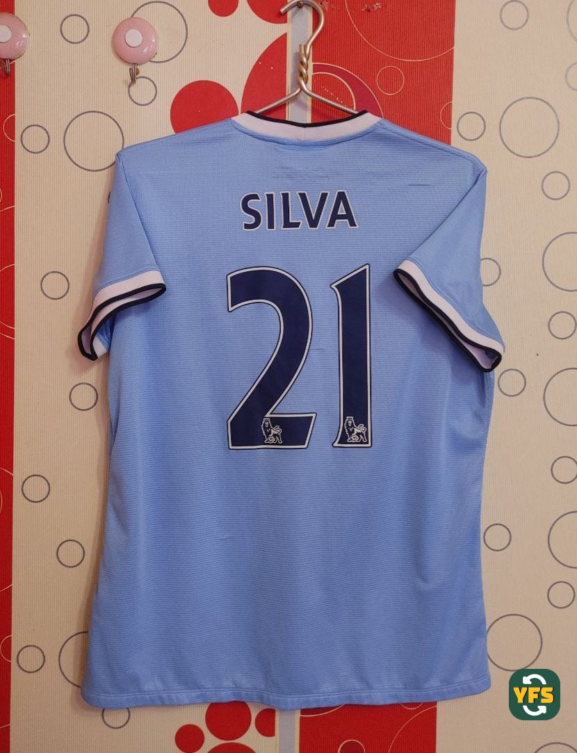 Manchester City 2013-2014 Home Store Version Nike - YourFootballShirt - Photo 1