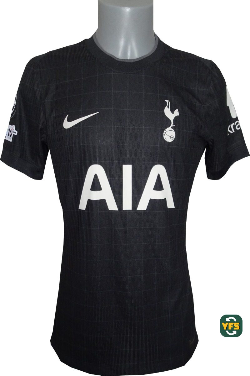 Tottenham Hotspurs 2025-2026 Away Match Worn Nike - YourFootballShirt - Photo 1