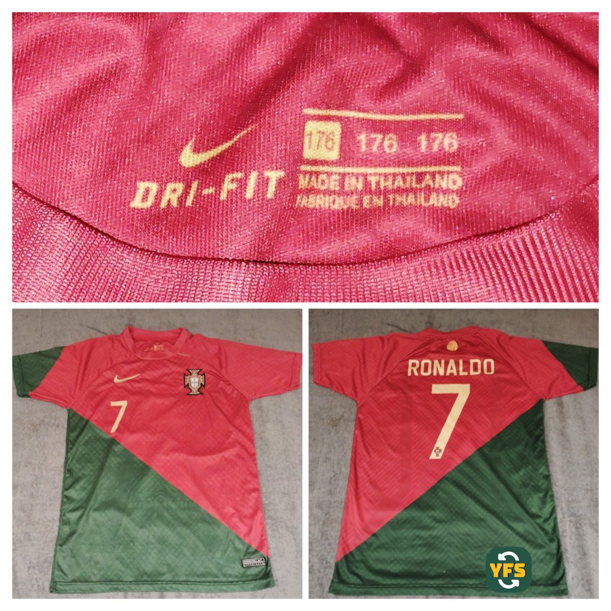 Portugal 2022-2023 Home Store Version Nike - YourFootballShirt - Photo 1