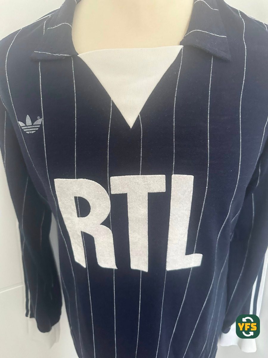 Girondins de Bordeaux 1981-1982 Home Match Worn Adidas - YourFootballShirt - Photo 1