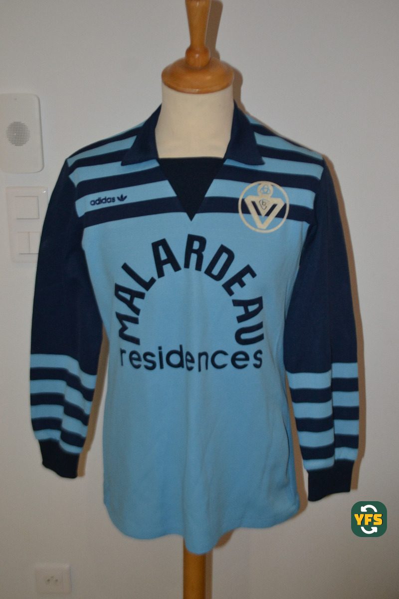 Girondins de Bordeaux 1983-1984 Goalkeeper Match Worn Adidas - YourFootballShirt - Photo 1