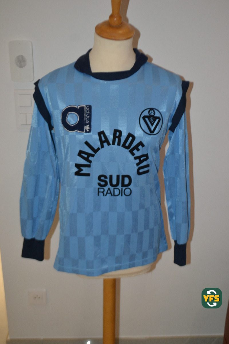 Girondins de Bordeaux 1984-1985 Goalkeeper Match Worn Adidas - YourFootballShirt - Photo 1