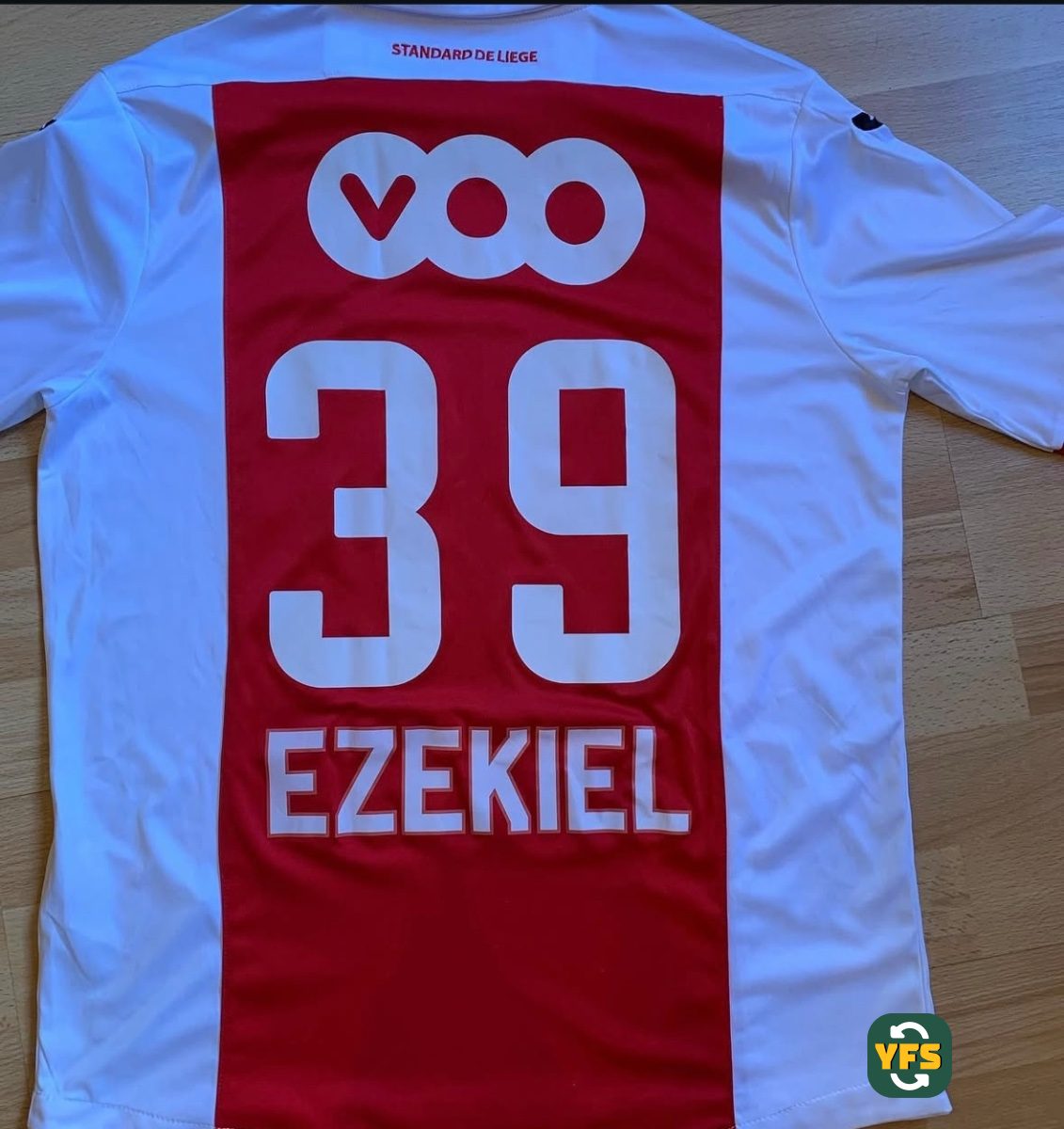 Standard Liege 2014-2015 Home Ezekiel #39