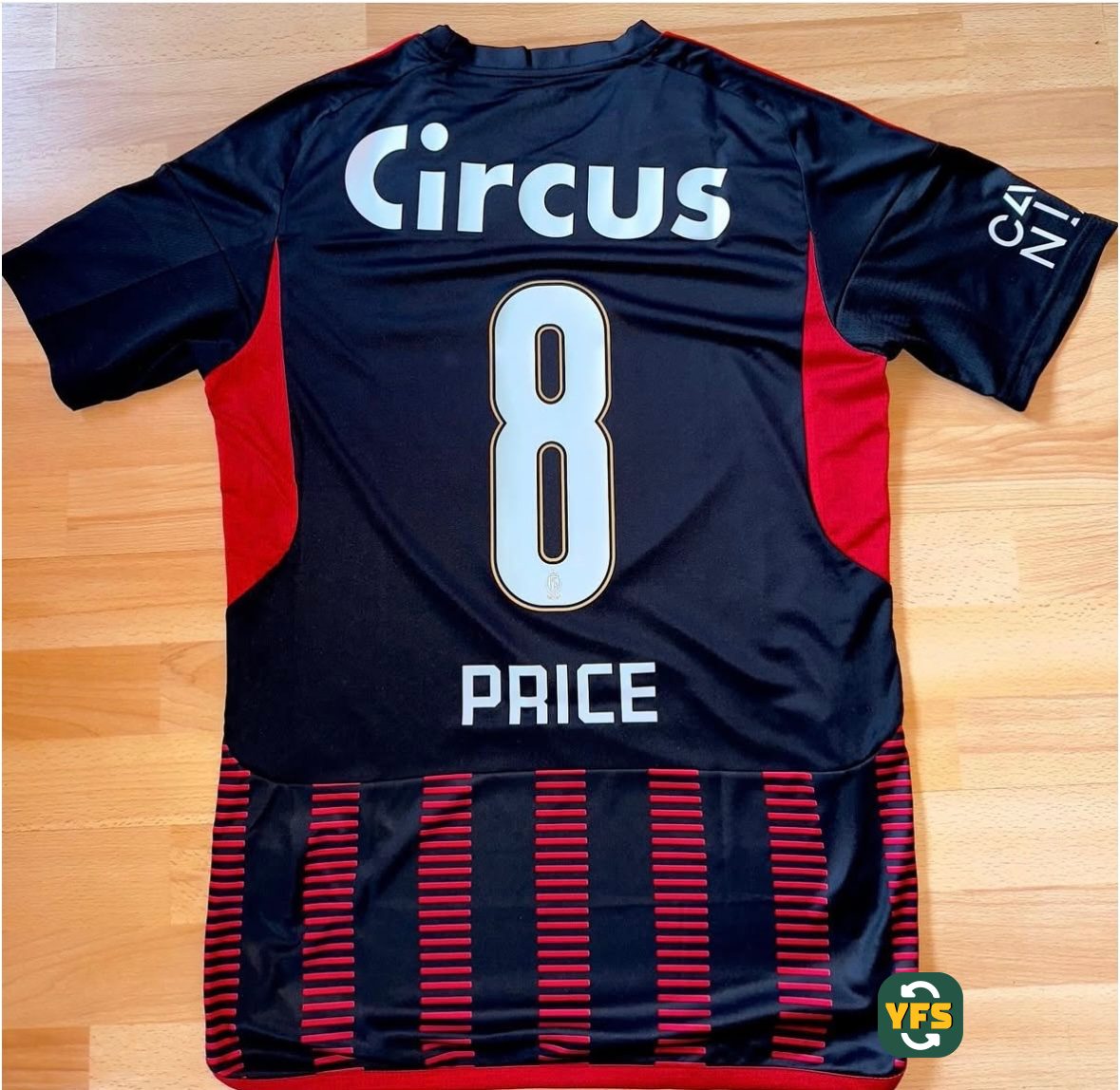 Standard Liege 2023-2024 Away Isaac Price #8