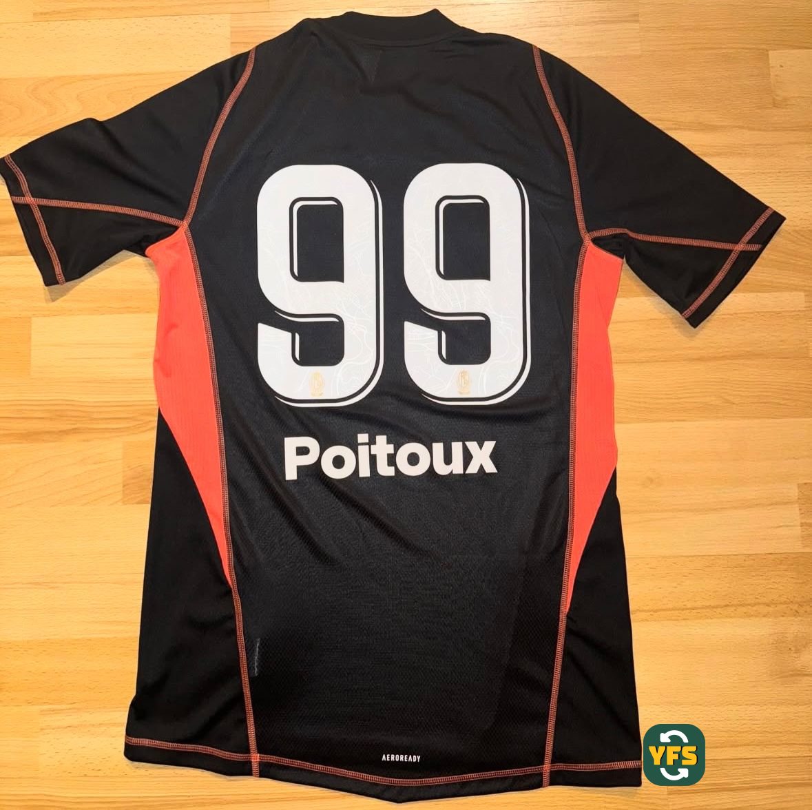 Standard Liege 2024-2025 Goalkeeper Tom Poitoux #99