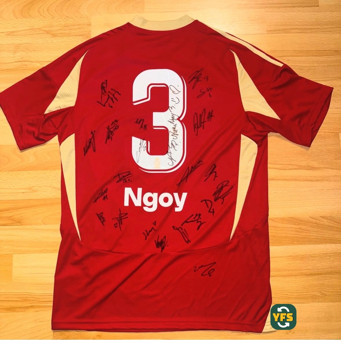 Standard Liege 2024-2025 Home Nathan Ngoy #3