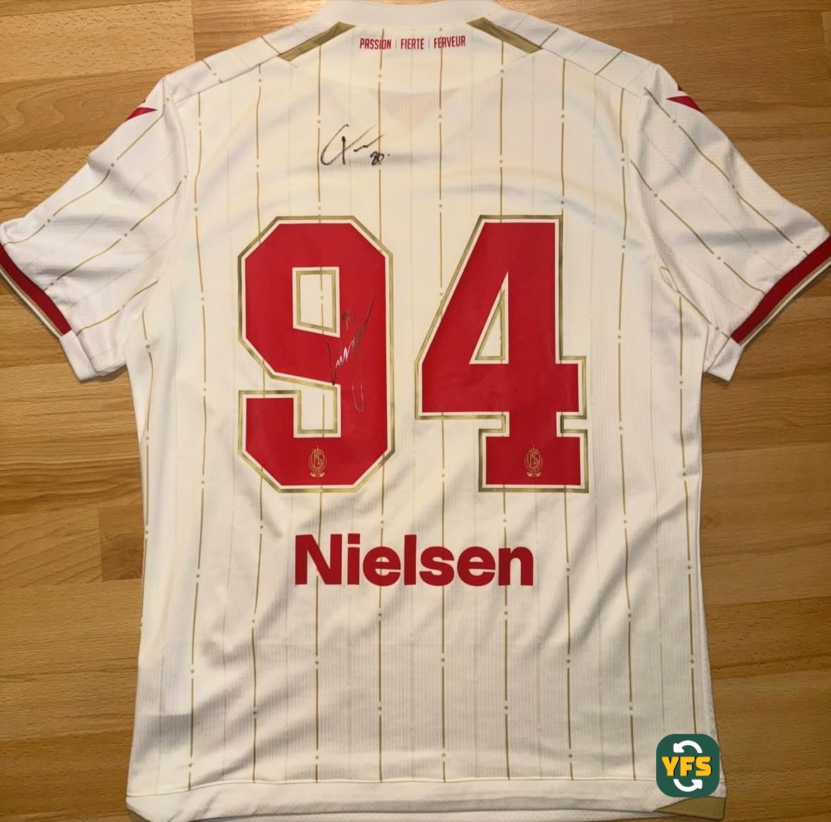 Standard Liege 2025-2026 Away Casper Nielsen #94