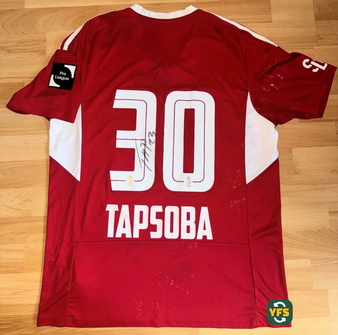 Standard Liege 2022-2023 Home Abdoul Tapsoba #30