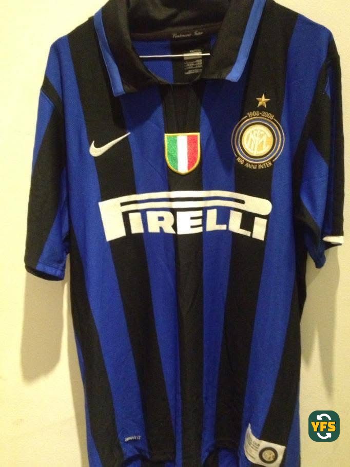 Inter Milan 2007-2008 Special edition Store Version Nike - YourFootballShirt - Photo 1