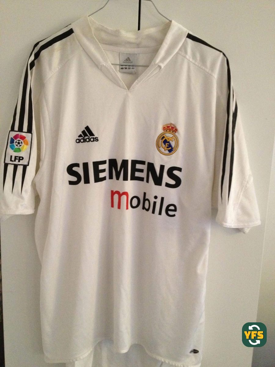 Real Madrid 2003-2004 Home Store Version Adidas - YourFootballShirt