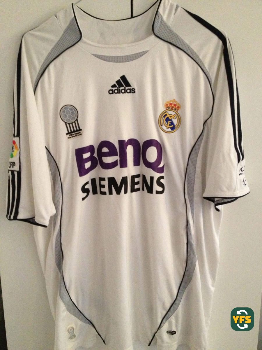 Real Madrid 2006-2007 Home Store Version Adidas - YourFootballShirt