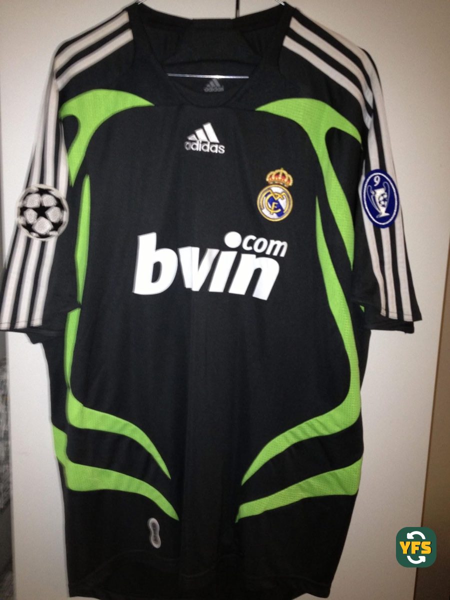 Real Madrid 2007-2008 Third Store Version Adidas - YourFootballShirt