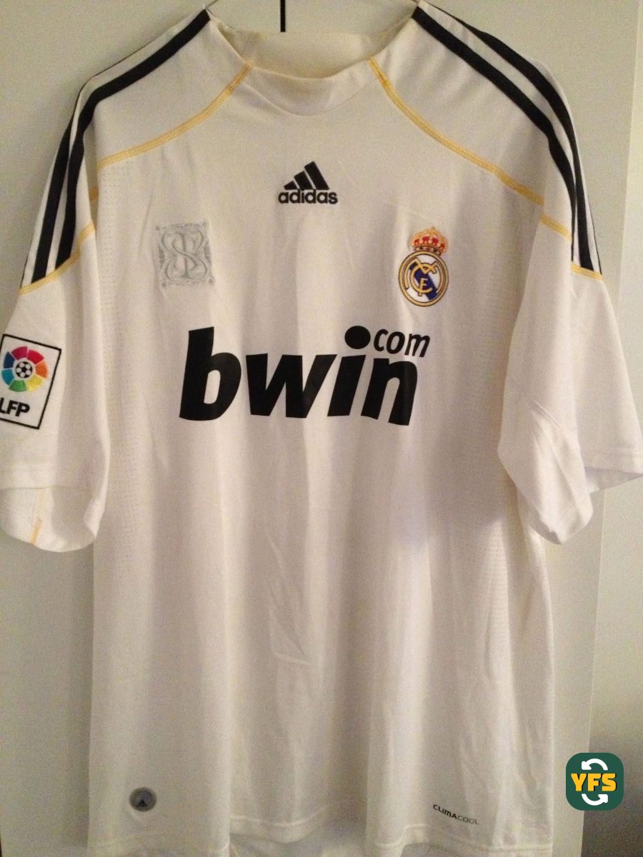 Real Madrid 2009-2010 Home Store Version Adidas - YourFootballShirt