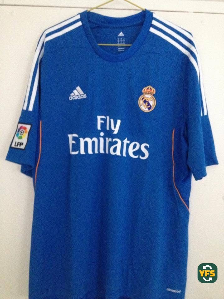 Real Madrid 2013-2014 Away Store Version Adidas - YourFootballShirt
