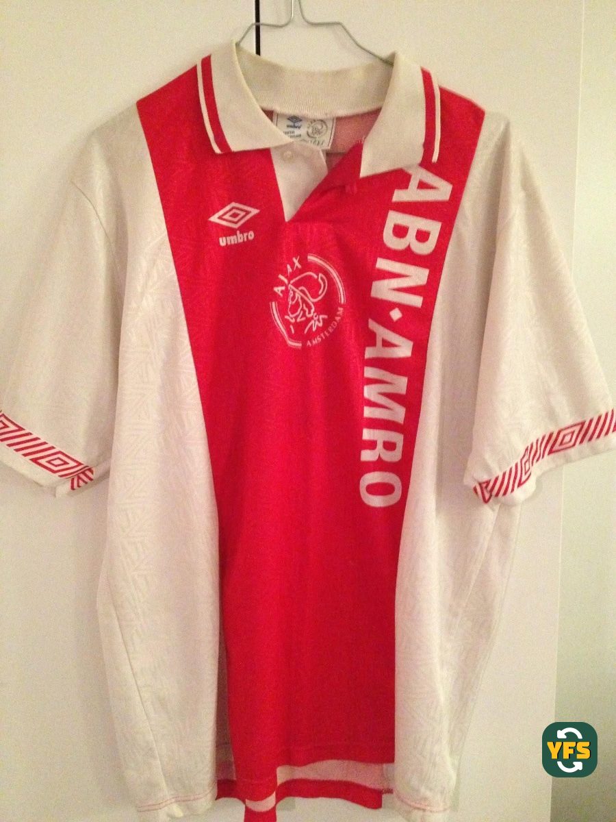 Ajax Amsterdam 1991-1992 Home Store Version Umbro - YourFootballShirt