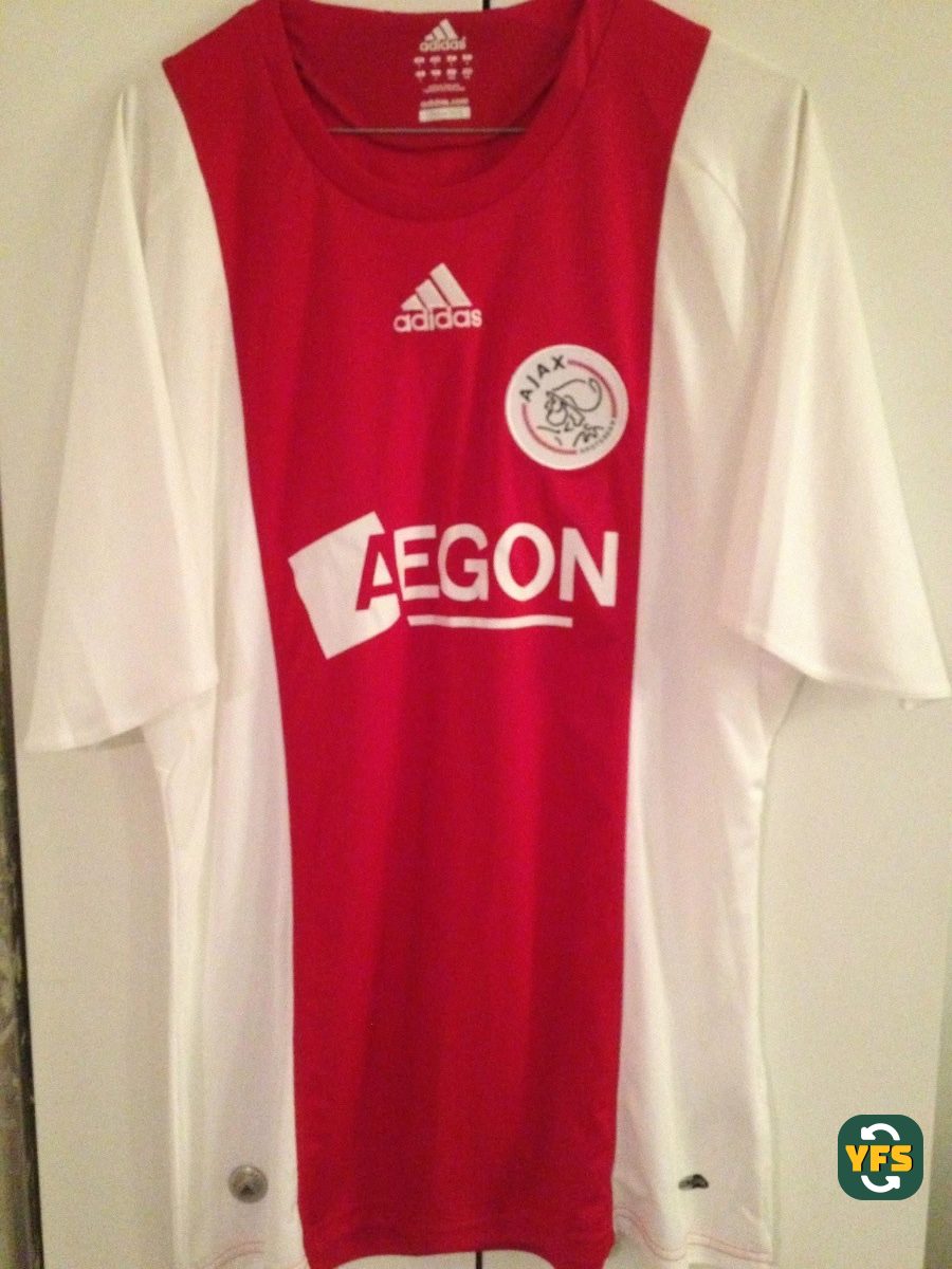 Ajax Amsterdam 2008-2009 Home Store Version Adidas - YourFootballShirt