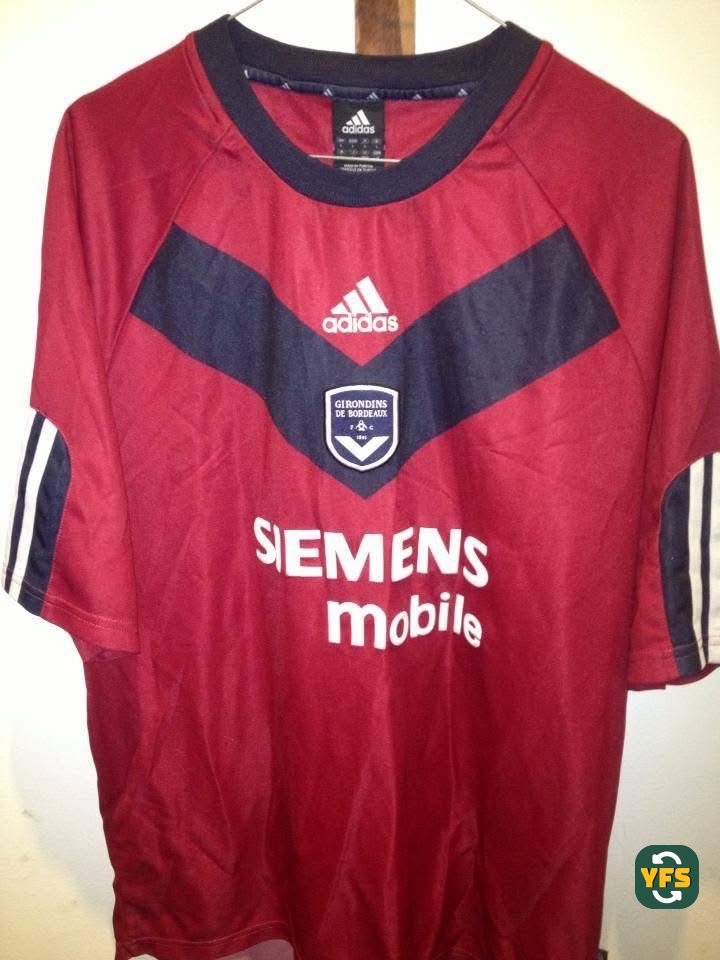 Girondins de Bordeaux 2002-2003 Third Store Version Adidas - YourFootballShirt - Photo 1
