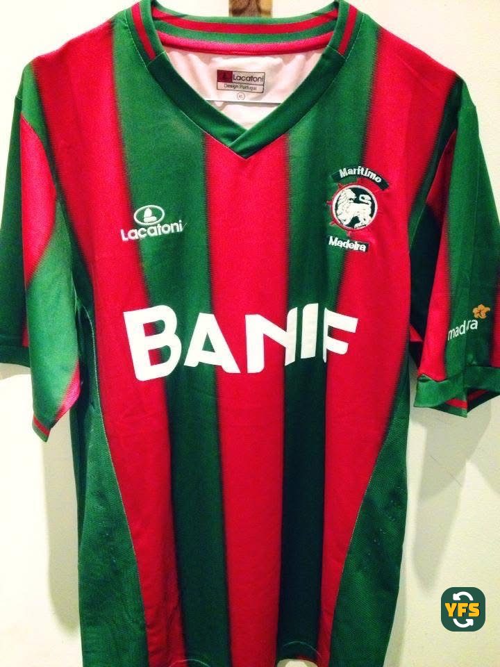 Maritimo Madeira 2013-2014 Home Store Version Lacatoni - YourFootballShirt