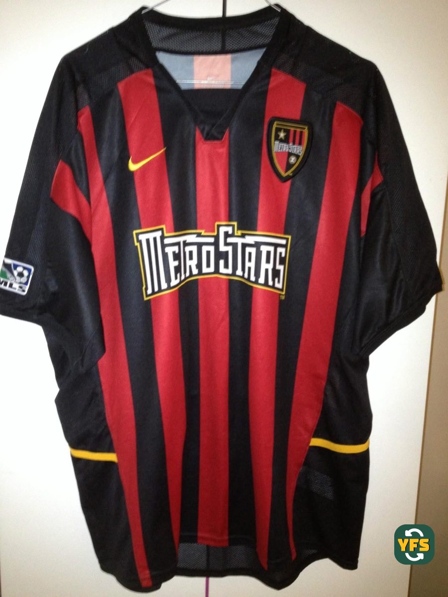 New York Metrostars 2003-2004 Home Store Version Nike - YourFootballShirt