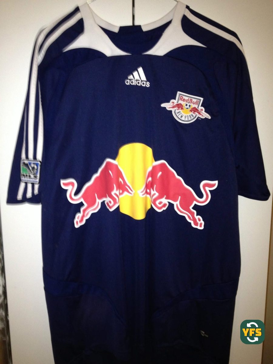 New York Red Bulls 2006-2007 Away Store Version Adidas - YourFootballShirt