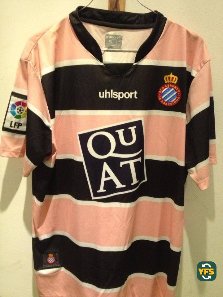 Espanyol Barcelone 2007-2008 Away Store Version Uhlsport - YourFootballShirt