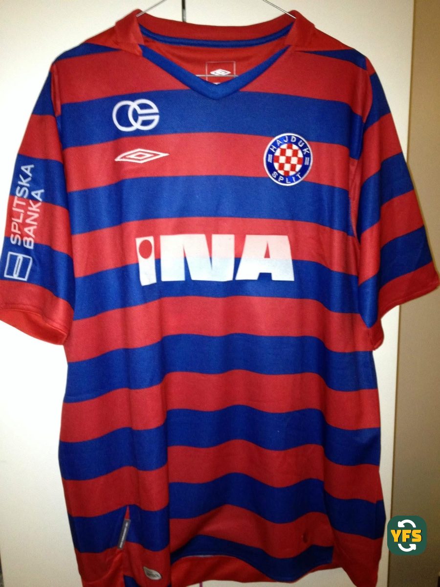 Hajduk Split 2008-2009 Away Senijad Ibričić #10