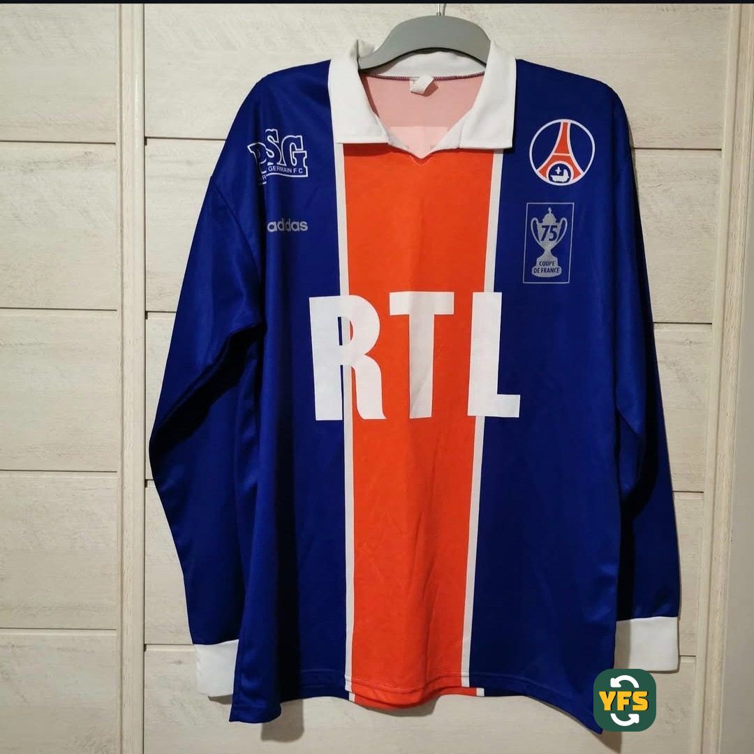 PSG 1991-1992 Home 9 Père Christian