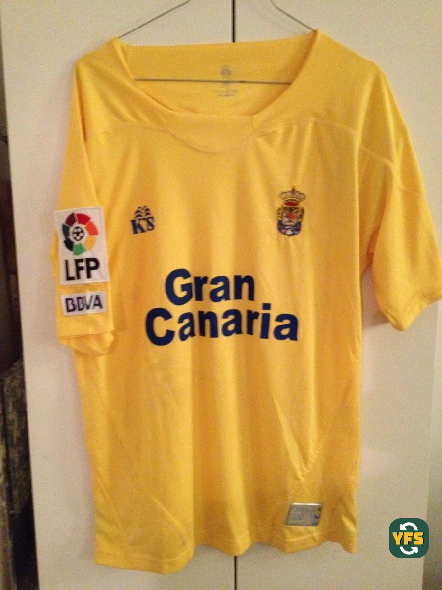 Las Palmas 2009-2010 Home Store Version KS Sport - YourFootballShirt