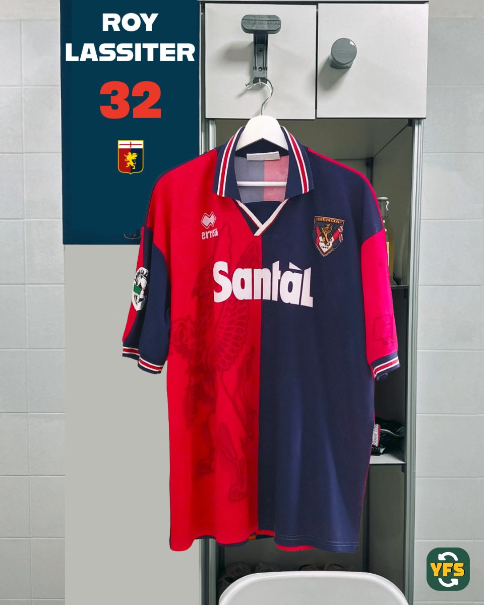 Genoa CFC 1996-1997 Home Roy Lassiter #32