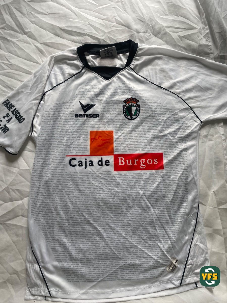 Burgos C.F 2006-2007 Special edition Store Version Bemiser - YourFootballShirt - Photo 1