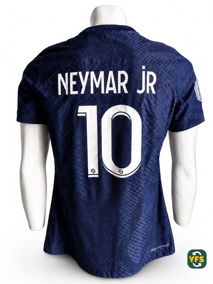 PSG 2022-2023 Home Match Worn Nike - YourFootballShirt - Photo 1