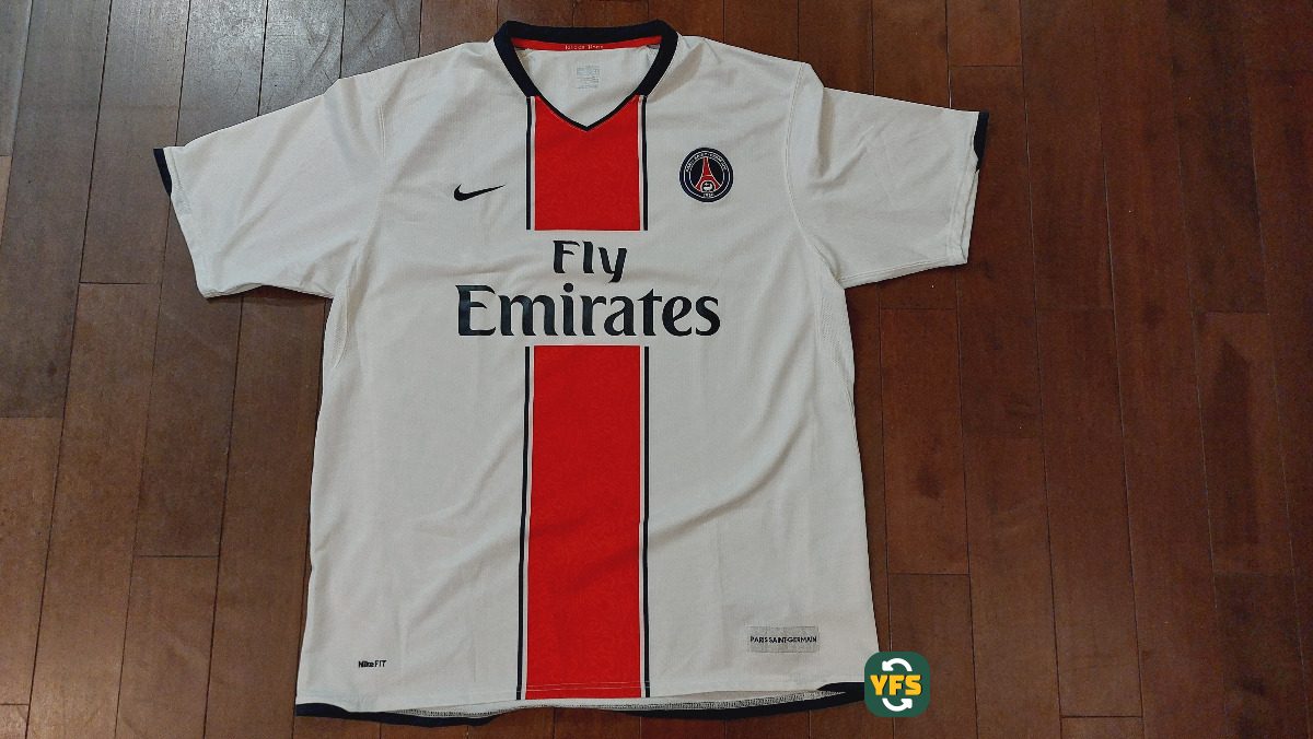 PSG 2007-2008 Away Store Version Nike - YourFootballShirt - Photo 3