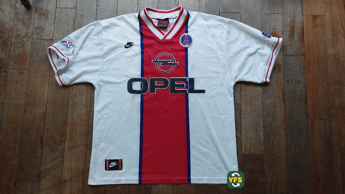 PSG 1995-1996 Away Store Version Nike - YourFootballShirt - Photo 1