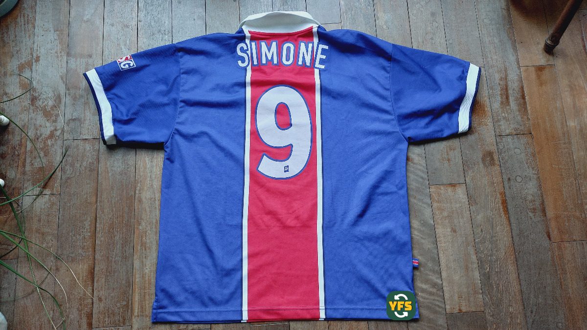 PSG 1997-1998 Home Store Version Nike - YourFootballShirt - Photo 1