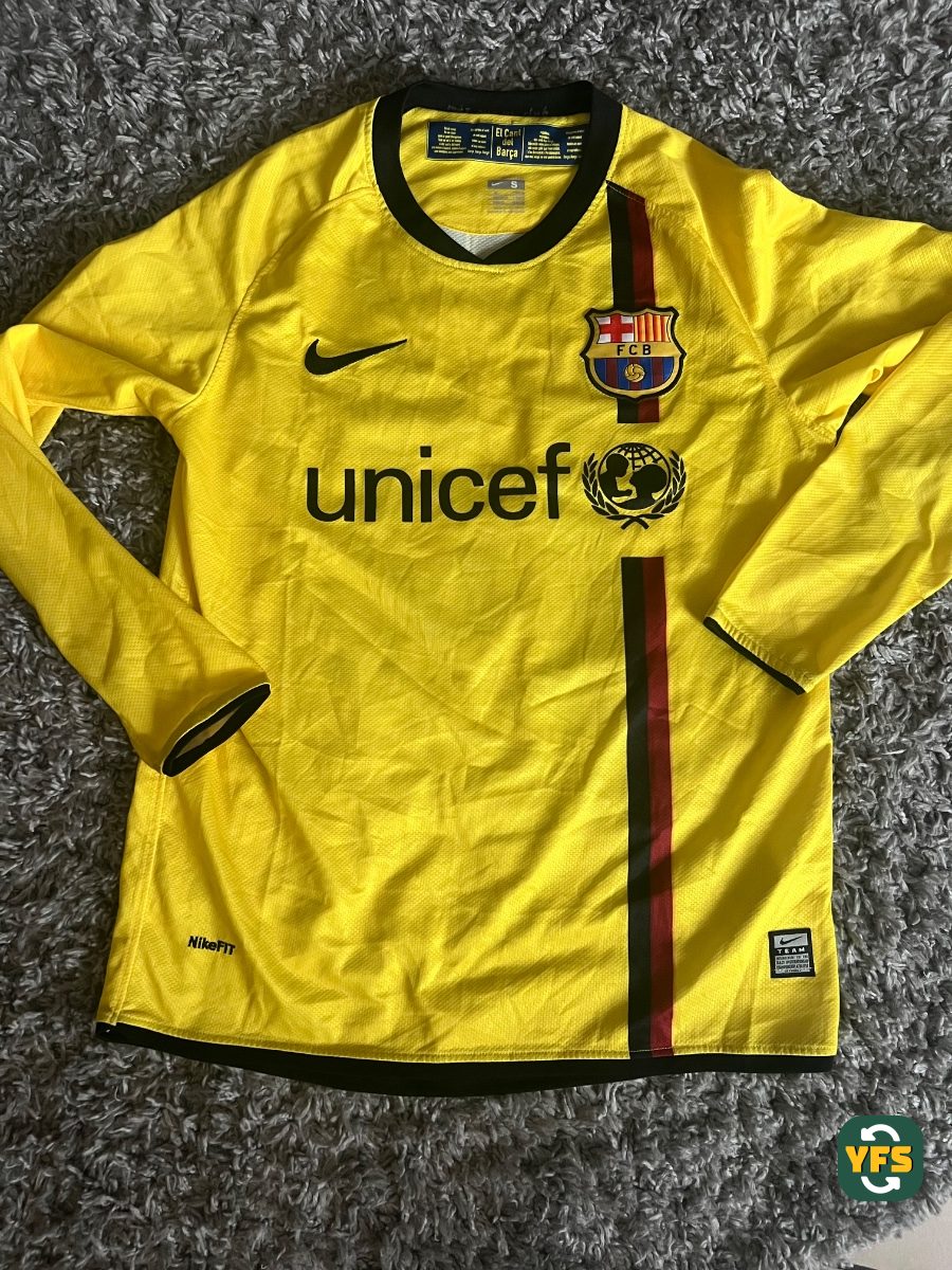 FC Barcelona 2008-2009 Away Issued Nike - YourFootballShirt - Photo 1