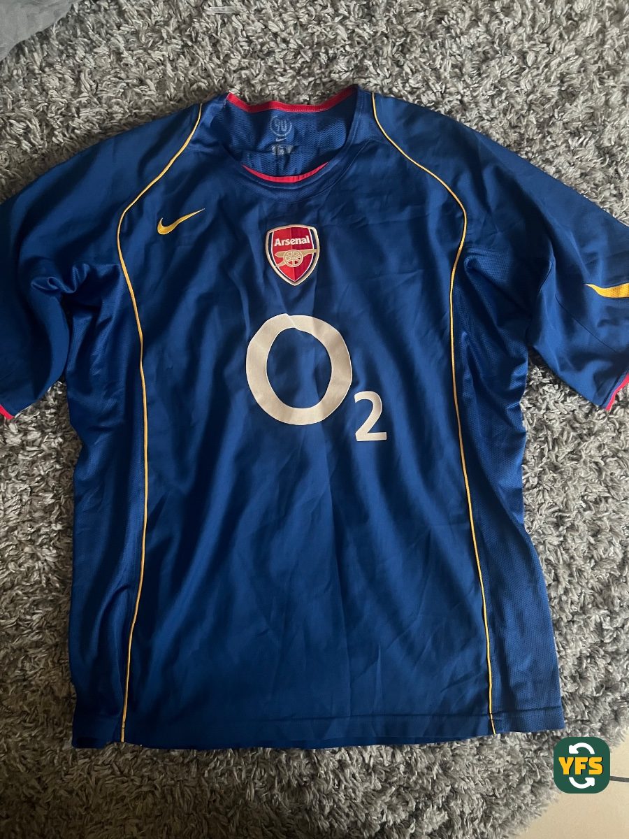 Arsenal 2004-2005 Away Store Version Nike - YourFootballShirt - Photo 1